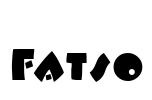 Fatso Font Image