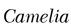 Camelia Font Image