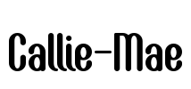 Callie-Mae Font Image