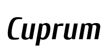 Cuprum Font Image