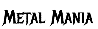 Metal Mania Font Image