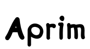 Aprim Font Image