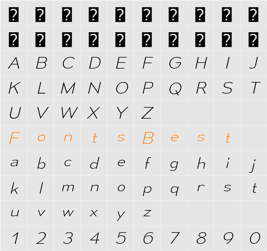 Mesmerize Se El Character Map