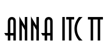 Anna ITC TT Font Image