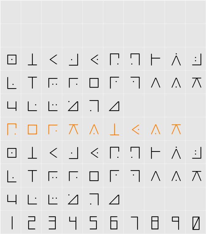 GLT-ごぬんねStroke角丸 220 ほそい Character Map