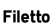 Filetto Font Image