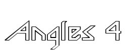 Angles 4 Font Image