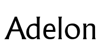 Adelon Font Image