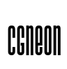 CgNeon Font Image