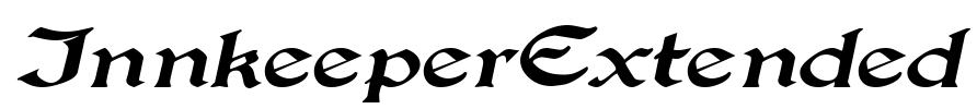 InnkeeperExtended Font Image