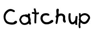 Catchup Font Image