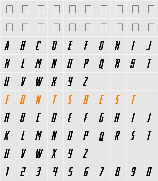 CC Stand By4 Action Character Map