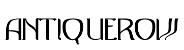 AntiqueRow Font Image