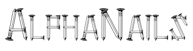 AlphaNails Font Image