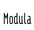 Modula Font Image