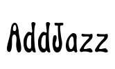 AddJazz Font Image