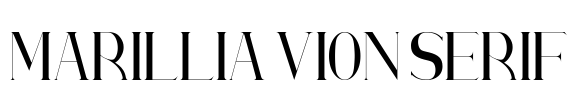 Marillia Vion Serif Font Image