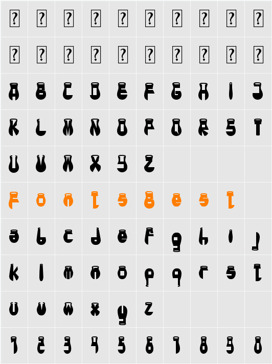 CotoCity Character Map