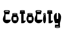 CotoCity Font Image