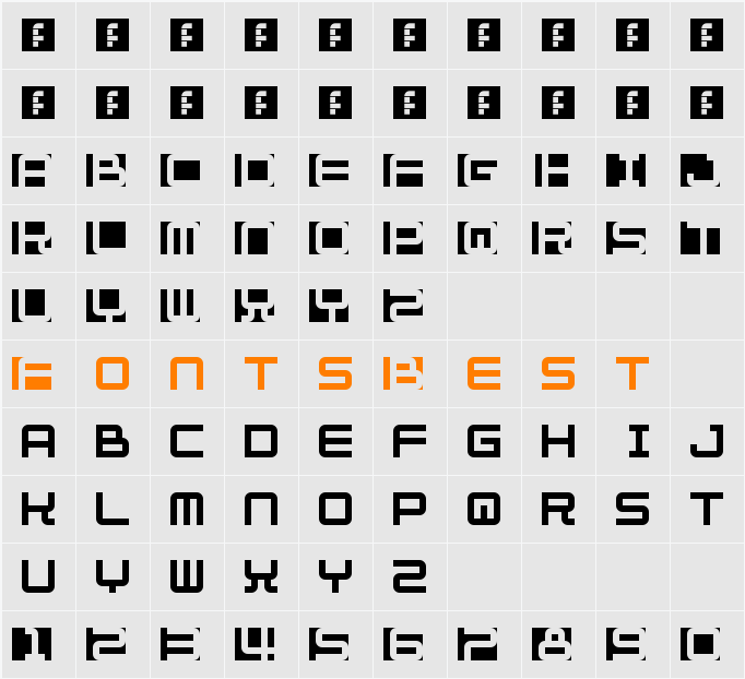 Fill In The Gaps Character Map