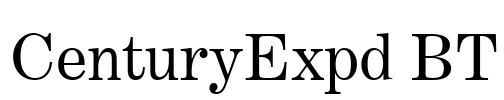 CenturyExpd BT Font Image