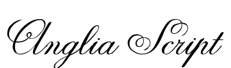 Anglia Script Font Image