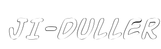 JI-Duller Font Image