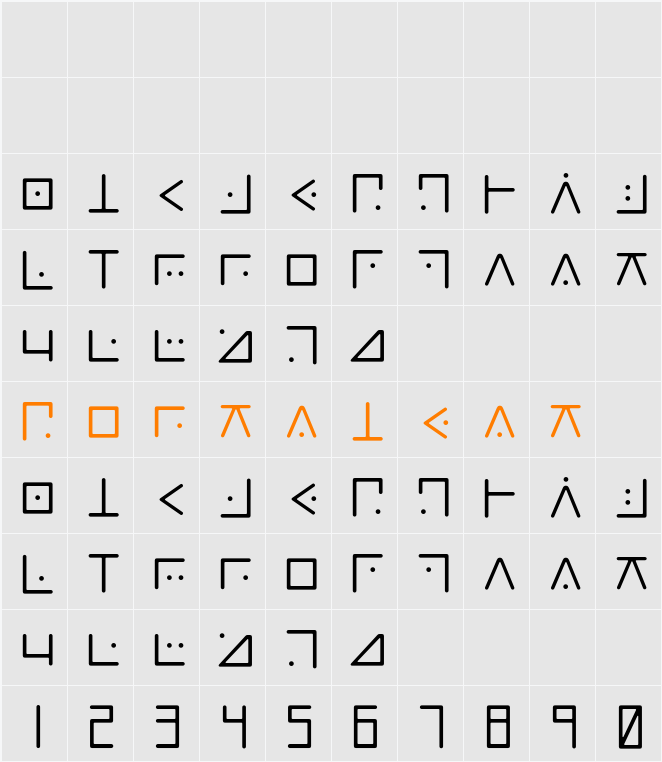 GLT-ごぬんねStroke交丸 400 ふつう Character Map