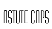 Astute Caps Font Image