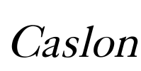 Caslon