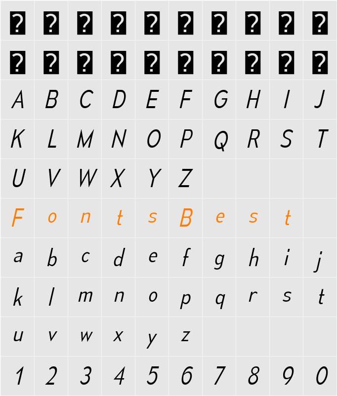 Mesmerize Sc Lt Character Map