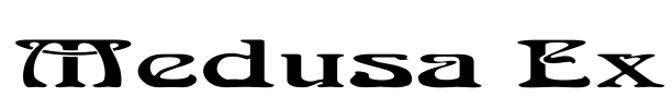 Medusa Ex Font Image