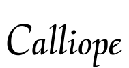 Calliope Font Image