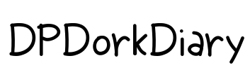 DPDorkDiary Font Image