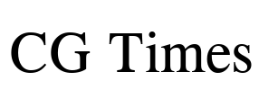 CG Times Font Image