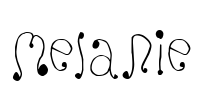 Melanie Font Image