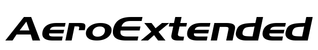 AeroExtended Font Image