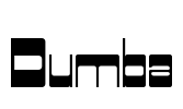 Dumba Font Image