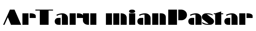 ArTarumianPastar Font Image