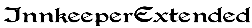 InnkeeperExtended Font Image