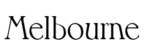 Melbourne Font Image