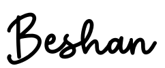 Beshan Font Image