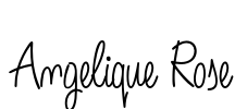 Angelique Rose Font Image