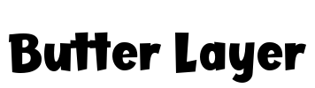 Butter Layer Font Image