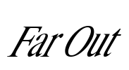 Far Out Font Image