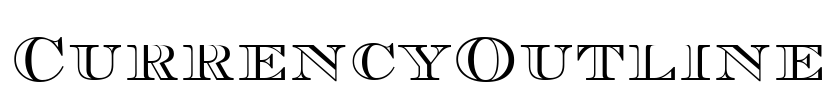 CurrencyOutline Font Image