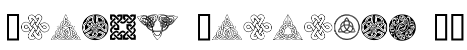 Celtic Elements IV Font Image