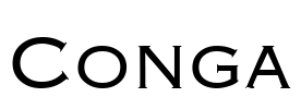 Conga Font Image