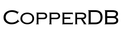 CopperDB Font Image