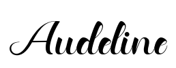 Audeline Font Image